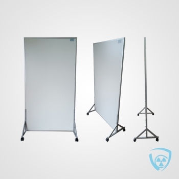 Mobilny Parawan Ochronny RTG 0,5 mm Pb 100×190 cm | Coradika