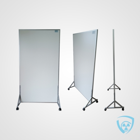 Mobilny Parawan Ochronny RTG 0,5 mm Pb 100×190 cm | Coradika