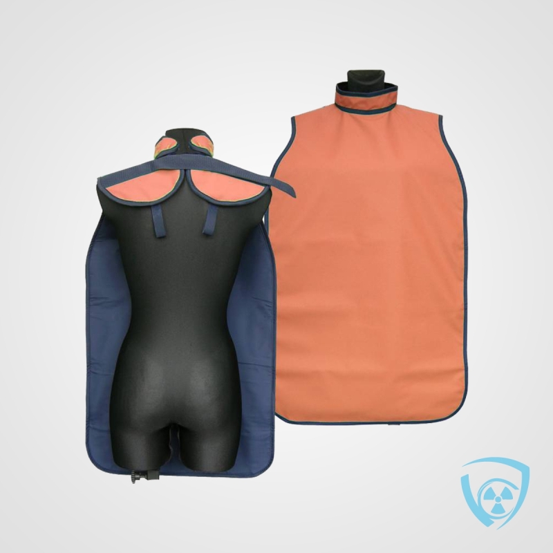 Fartuch RTG Stomatologiczny z Kołnierzem – Ołowiowy Lead Vinylc| Coradika