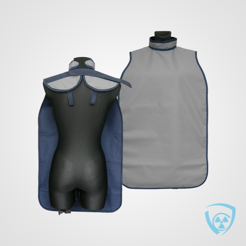 Fartuch RTG Stomatologiczny z Kołnierzem – Ołowiowy Lead Vinylc| Coradika