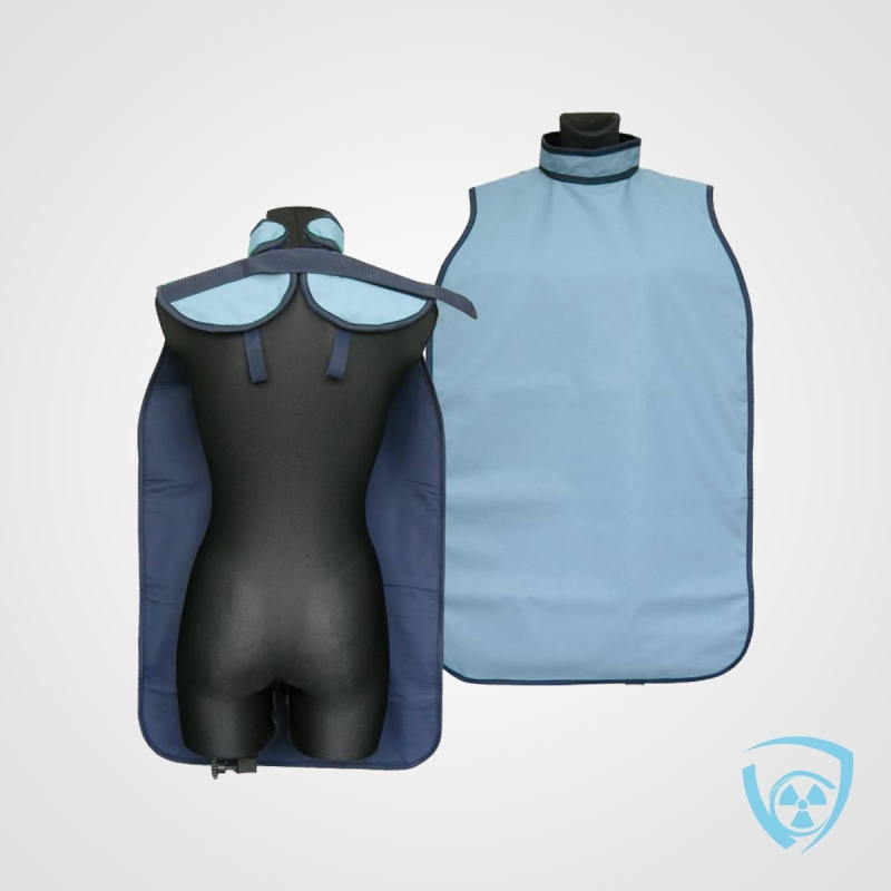 Fartuch RTG Stomatologiczny z Kołnierzem – Bezołowiowy Edge Bilayer | Coradika