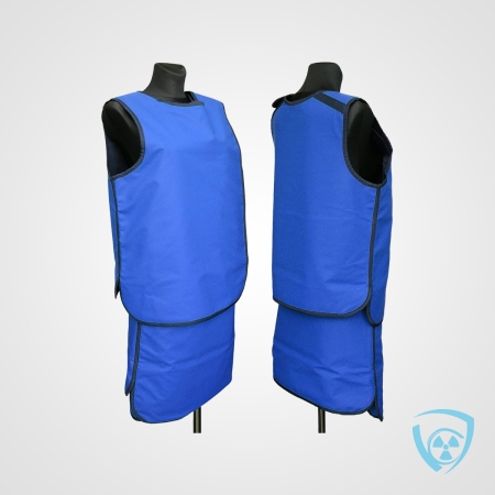 Fartuch RTG Dwustronny Garsonka (DG) – Ołowiowy Lead Vinyl | Coradika