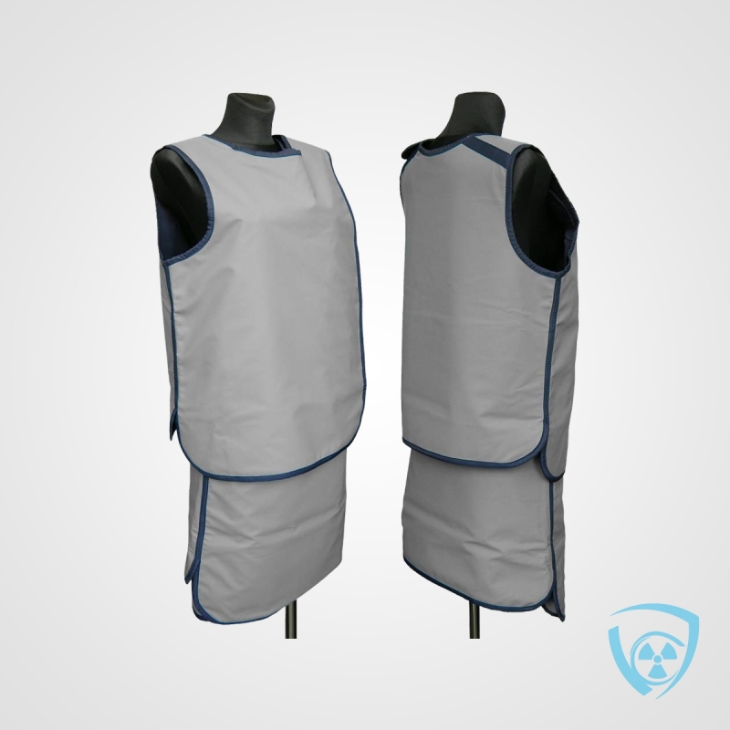 Fartuch RTG Dwustronny Garsonka (DG) – Ołowiowy Lead Vinyl | Coradika