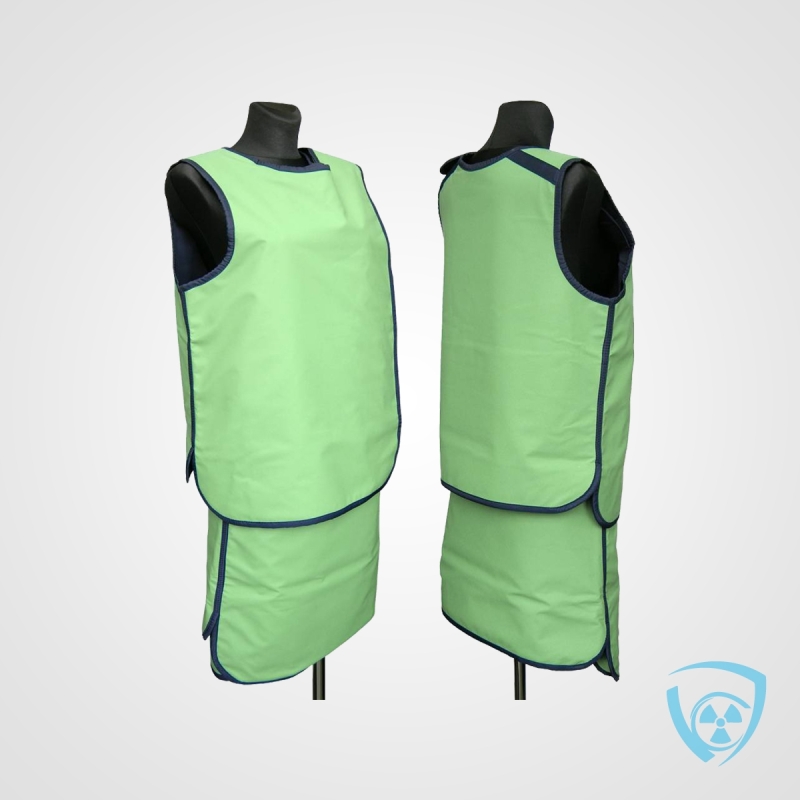 Fartuch RTG Dwustronny Garsonka (DG) – Ołowiowy Lead Vinyl | Coradika