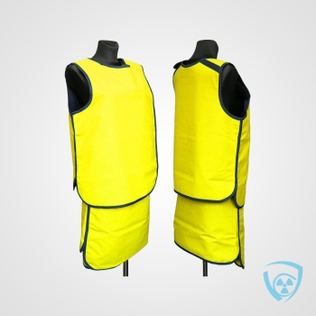 Fartuch RTG Dwustronny Garsonka (DG) – Ołowiowy Lead Vinyl | Coradika