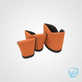 Ochrona Gonad Męskich RTG – Sakwy – Ołowiowy Lead Vinyl | Coradika