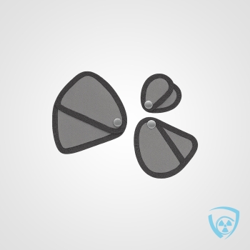 Ochrona Gonad Dziecięcych – Motylek RTG – Ołowiowy Lead Vinyl | Coradika