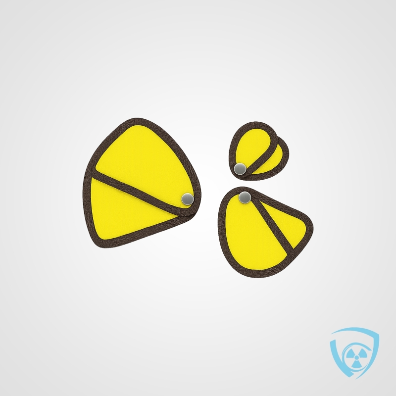 Ochrona Gonad Dziecięcych – Motylek RTG – Ołowiowy Lead Vinyl | Coradika