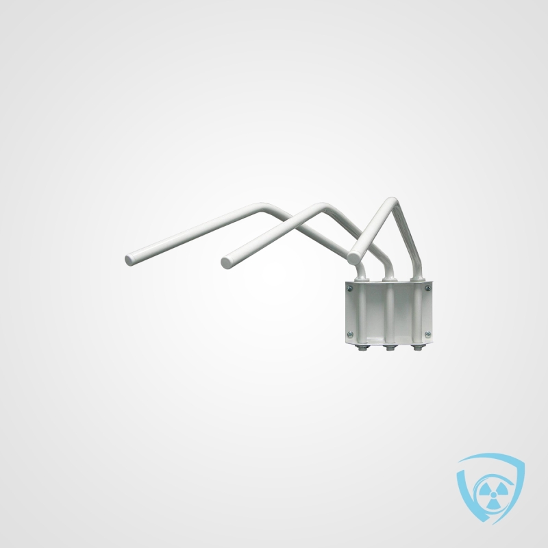 Wieszak Potrójny na Fartuchy RTG (WT) – Ścienny Wieszak | Coradika