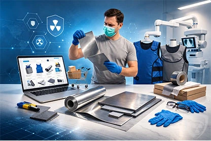 Folia i blacha ołowiana – sklep ochrony RTG | Coradika