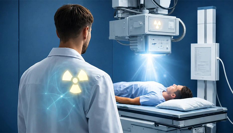 Lack of X-ray protection during radiography – risks and consequences X-ray examination without the use of proper radiological protection for staff and patient | Coradika