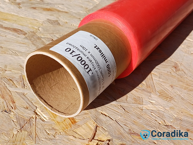 Double-sided adhesive foil