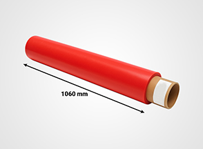 Double-sided mounting tape for X-ray shielding installations.