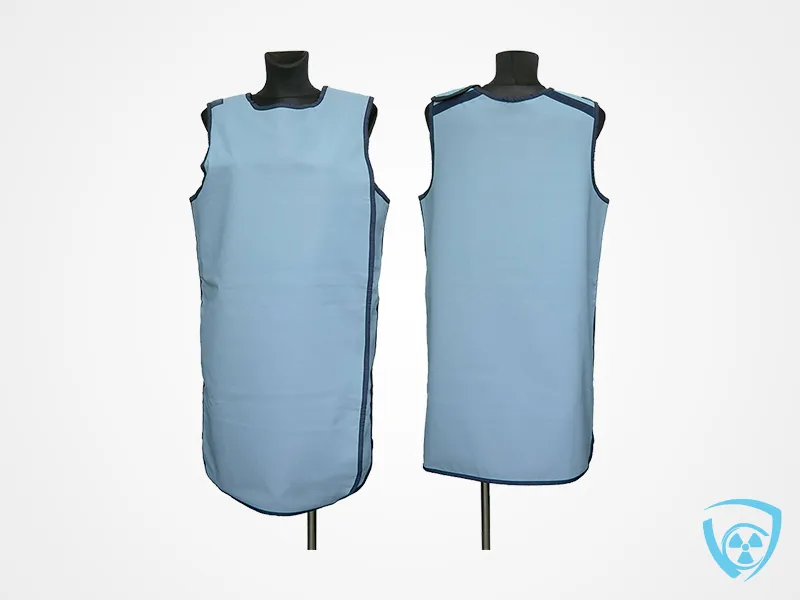Double-Sided x-ray apron (DS) Coat - (K-02 Light Blue)