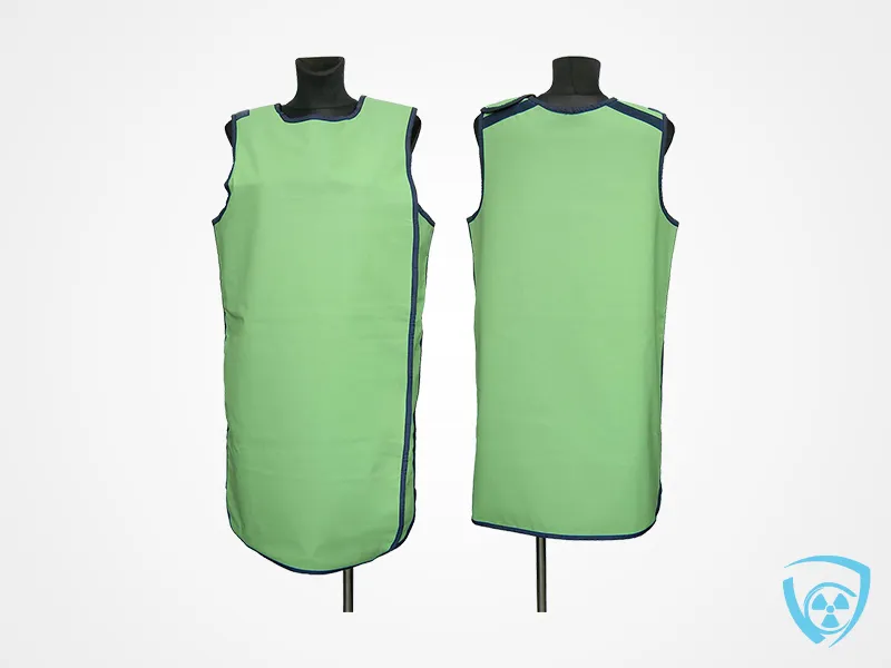Double-Sided x-ray apron (DS) Coat - (K-03 Light Green)