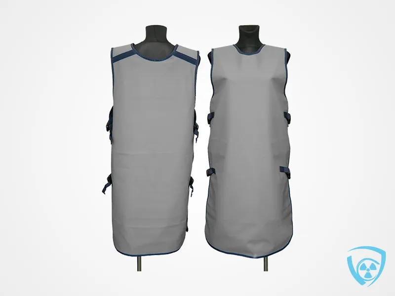 Double-Sided x-ray apron (DO) Poncho - (K-05 Grey)
