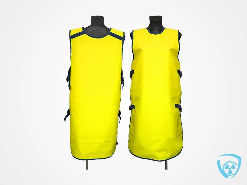 Double-Sided x-ray apron (DO) Poncho - (K-06 Yellow)