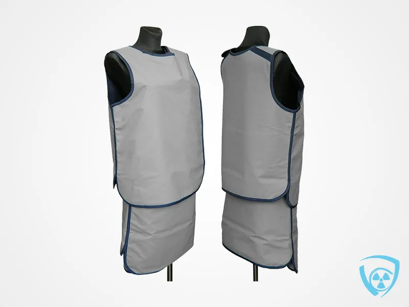 Double-Sided x-ray apron (DG) Suit - (K-05 Grey)