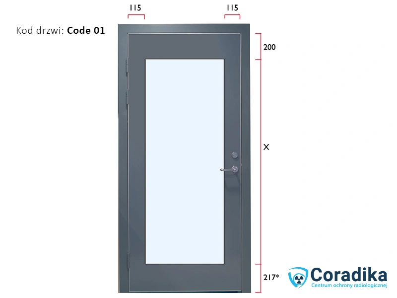 Drzwi medyczne - Code 01