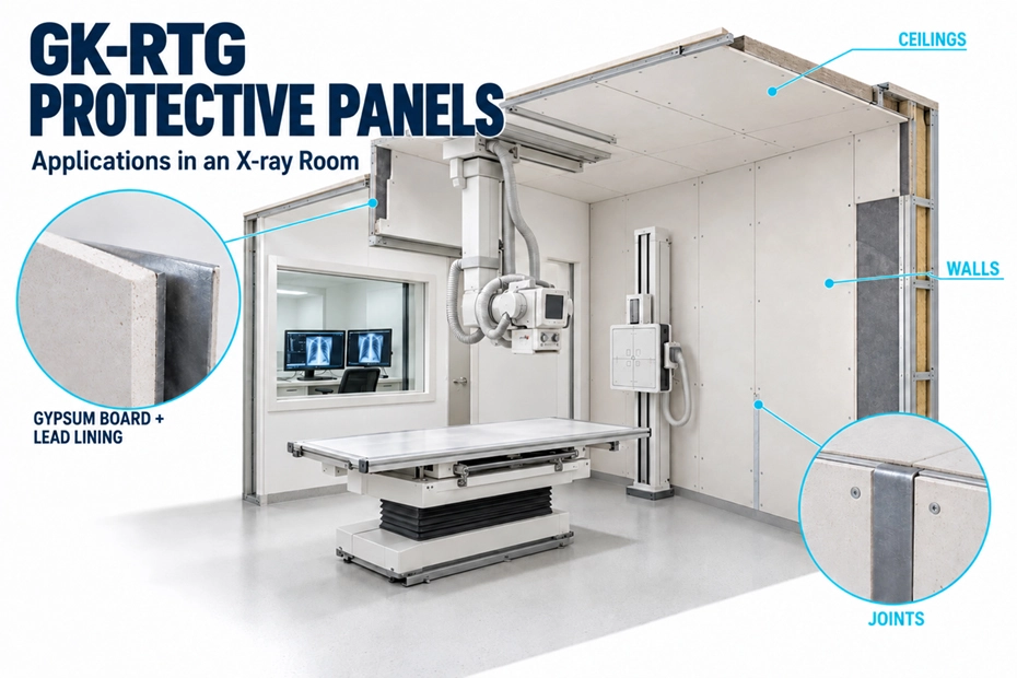 GK-RTG protective panels for use in the laboratory