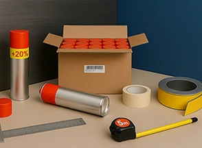Double-Sided Mounting Tapes, Self-Adhesive Lead Tapes, Mounting Adhesives and Protective Lead Paints.