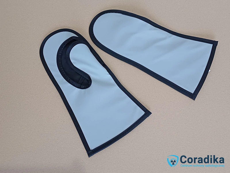 Jednopalcowa osłona ochronna rąk RTG RX 307 – ochrona przed promieniowaniem – Coradika.