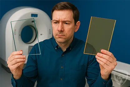 Lead Glass – Radiological Protection in X-Ray Rooms.