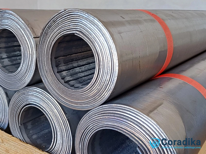 Coradika lead sheet rolls – ready for shipment