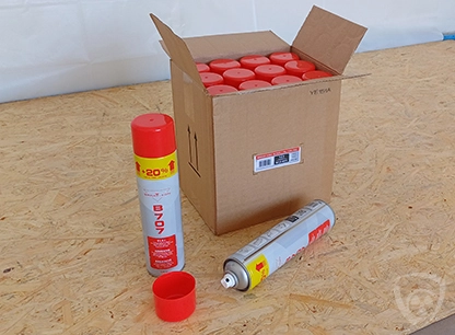 Installation accessories — Mounting adhesives