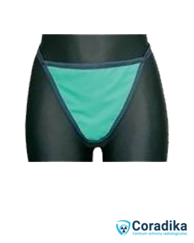 X-ray protective shield for ovaries – effective radiological gonad protection, available in Coradika's offer.