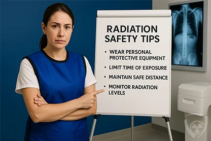 Porady ochrony radiologicznej dla personelu medycznego.
