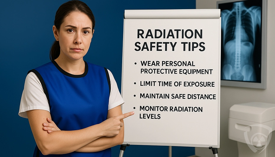 Radiological protection advice for medical personnel. Radiological protection advice for medical personnel.