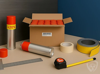 Radiological protection — Installation accessories