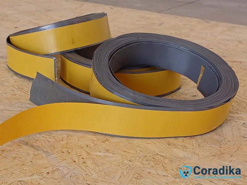 Self-adhesive lead tapes