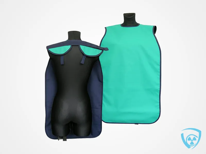 Single-Sided dental x-ray apron (ST) Standard - (K-04 Turquoise)