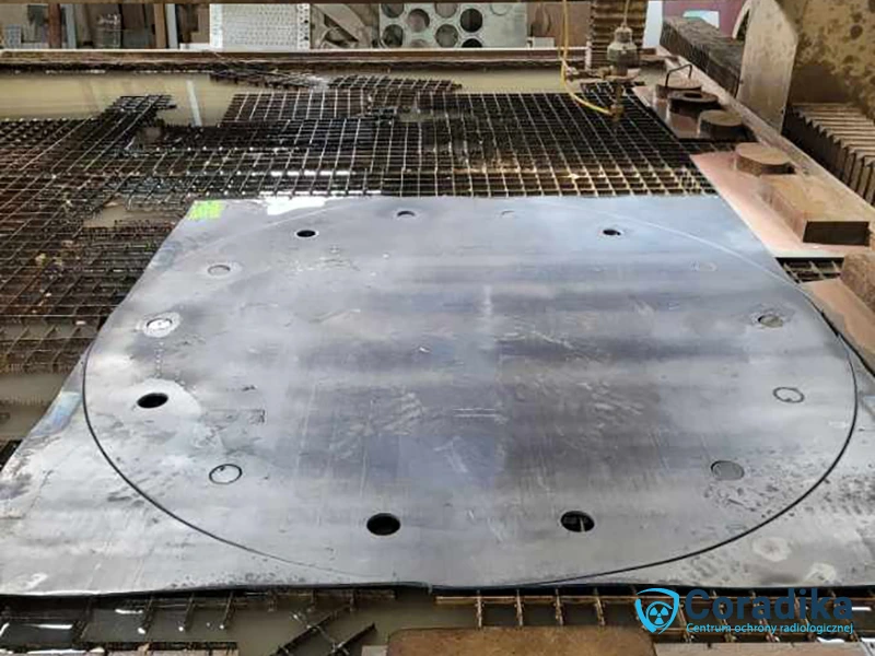 Cut lead sheets – waterjet cutting - Coradika