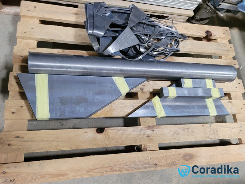 Cut lead sheets – waterjet cutting - Coradika