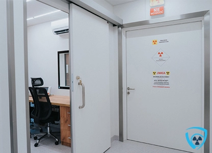 Lead shields — X-ray doors