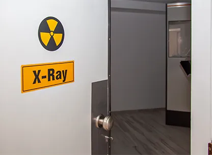Lead shields — X-ray doors
