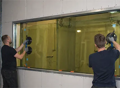 Lead shields — X-ray lead glass